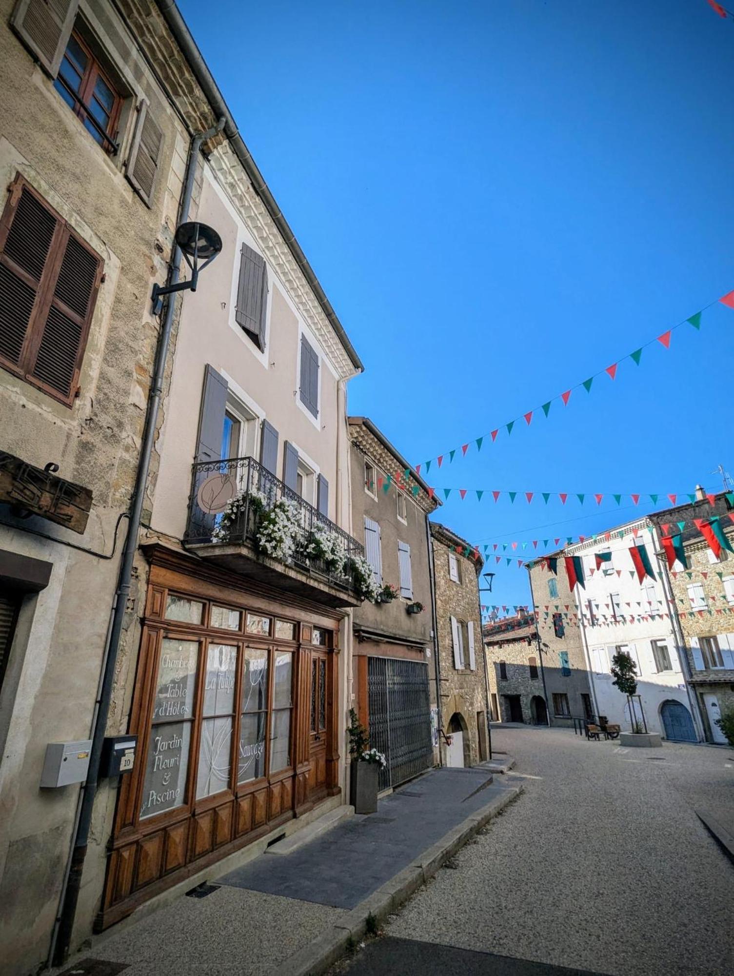 Bed and Breakfast La TULIPE SAUVAGE Bourdeaux Exterior foto